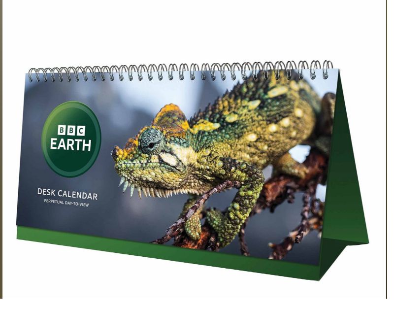 BBC EARTH PERPETUAL DESK CALENDAR (2879)