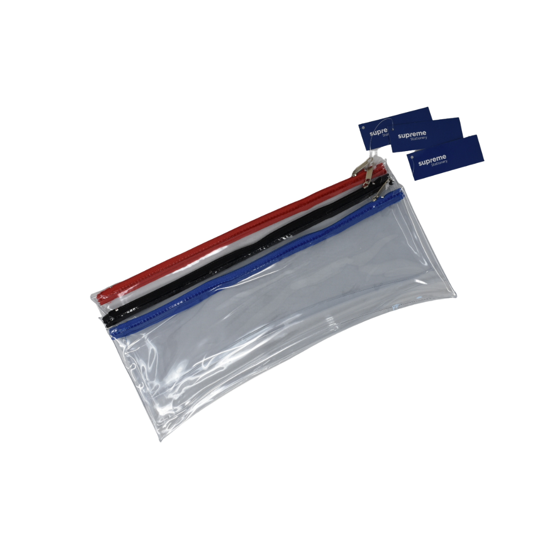 CLEAR PENCIL CASE 330X125MM (PC-3261)