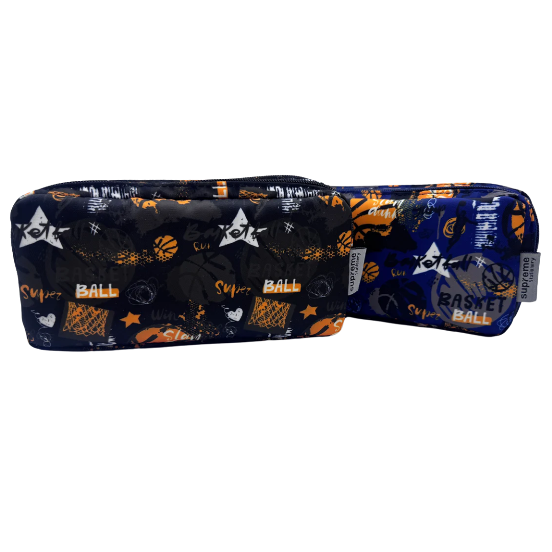 DOUBLE PENCIL CASE BASKETBALL (PC-1854)