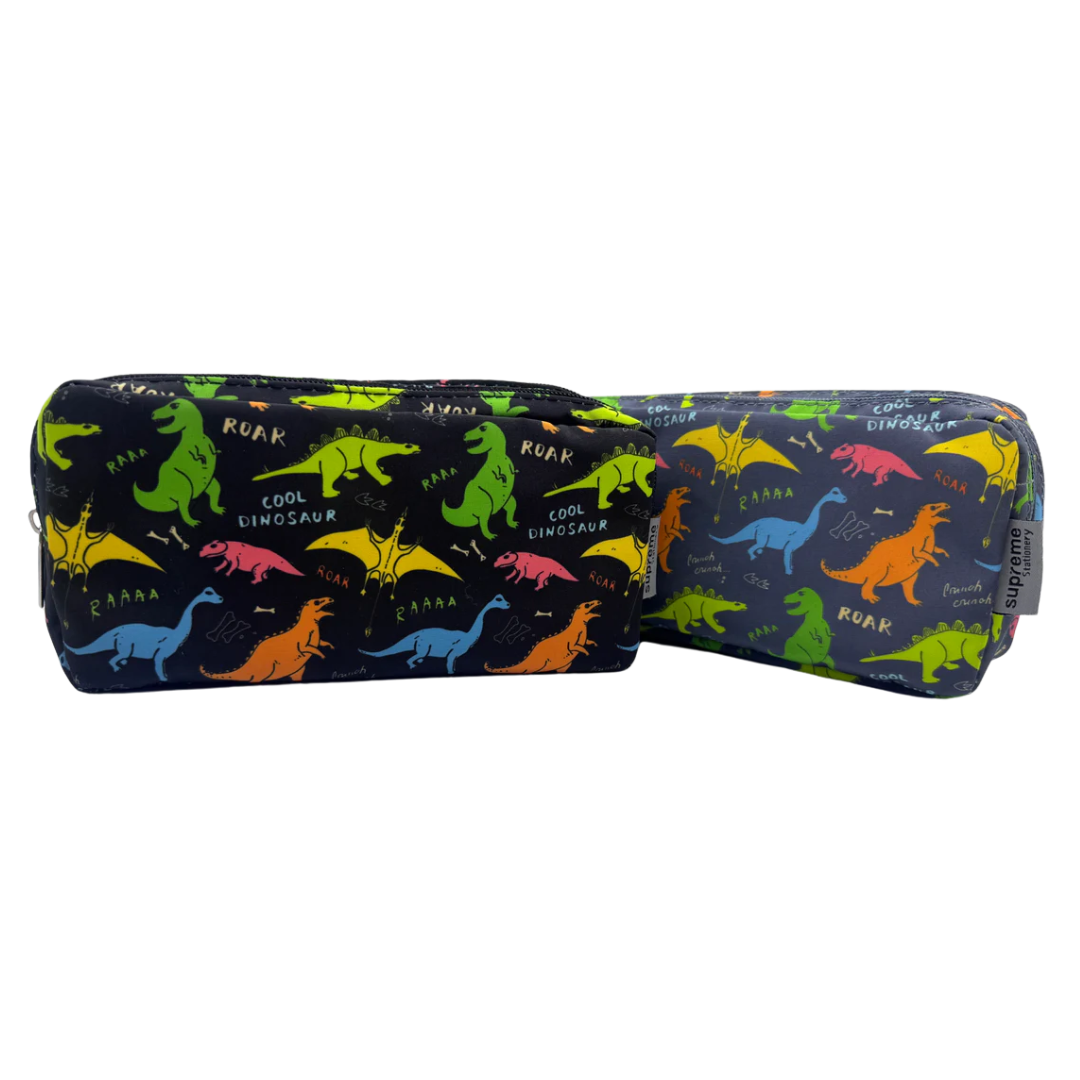 DOUBLE PENCIL CASE DINO (PC-1915)