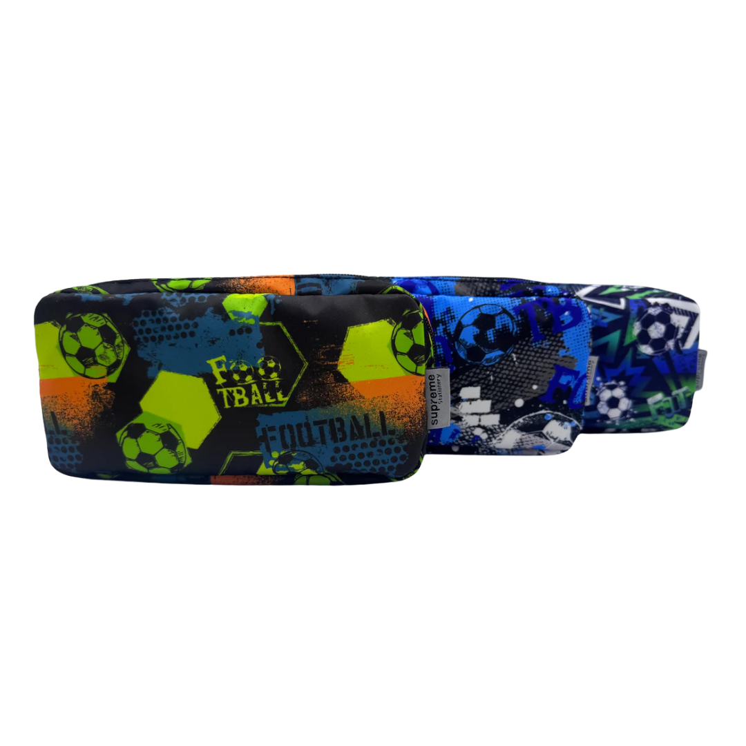 DOUBLE PENCIL CASE FOOTBALL (PC-1922)