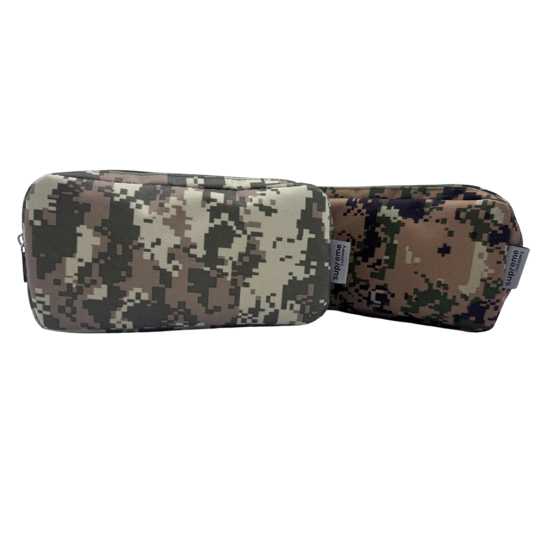 DOUBLE PENCIL CASE PIXEL CAMO (PC-1823)