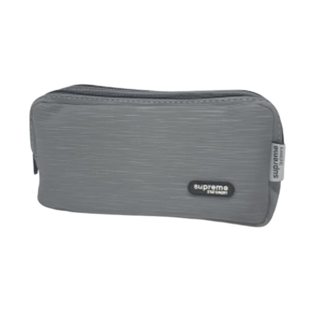 DOUBLE PENCIL CASE GREY (PC-5987)