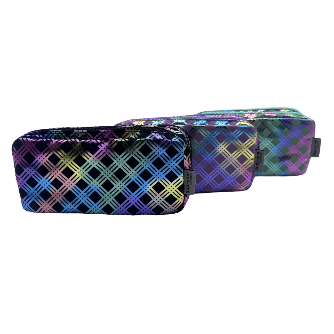 DOUBLE PENCIL CASE METALLIC (PC-1786)