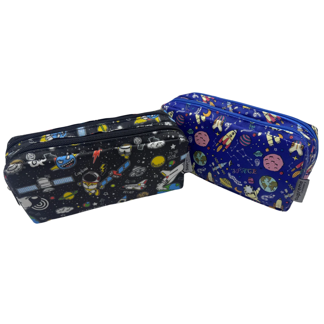 DOUBLE PENCIL CASE SPACE (PC-1908)