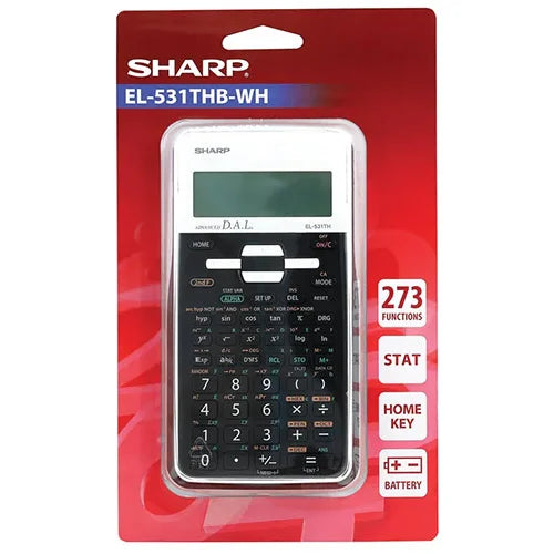 SHARP CALCULATOR ELW531T BLACK (EL531T)