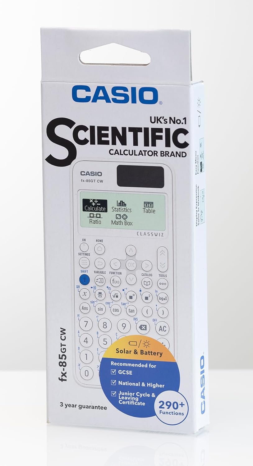 CASIO CALCULATOR WH (FX 85GTCW+)