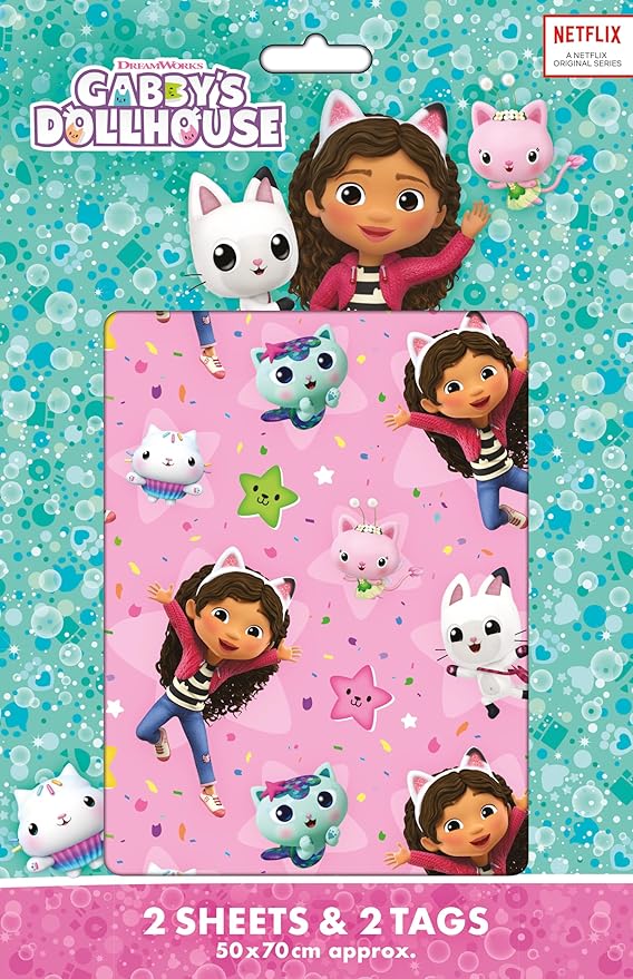GABBYS DOLLSHOUSE 2 SHEET 2 TAG (GDW01)