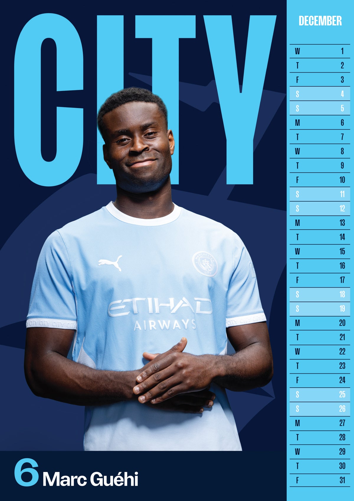 MANCHESTER CITY FC 2027 A3 CAL (8794)