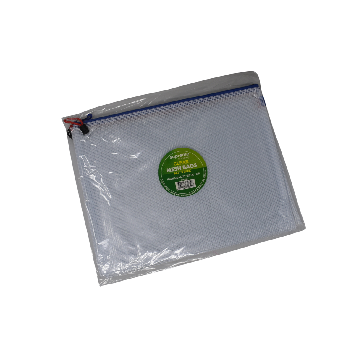 MESH BAG B4+ 3PK 30MIC CLEAR (MB-6507)