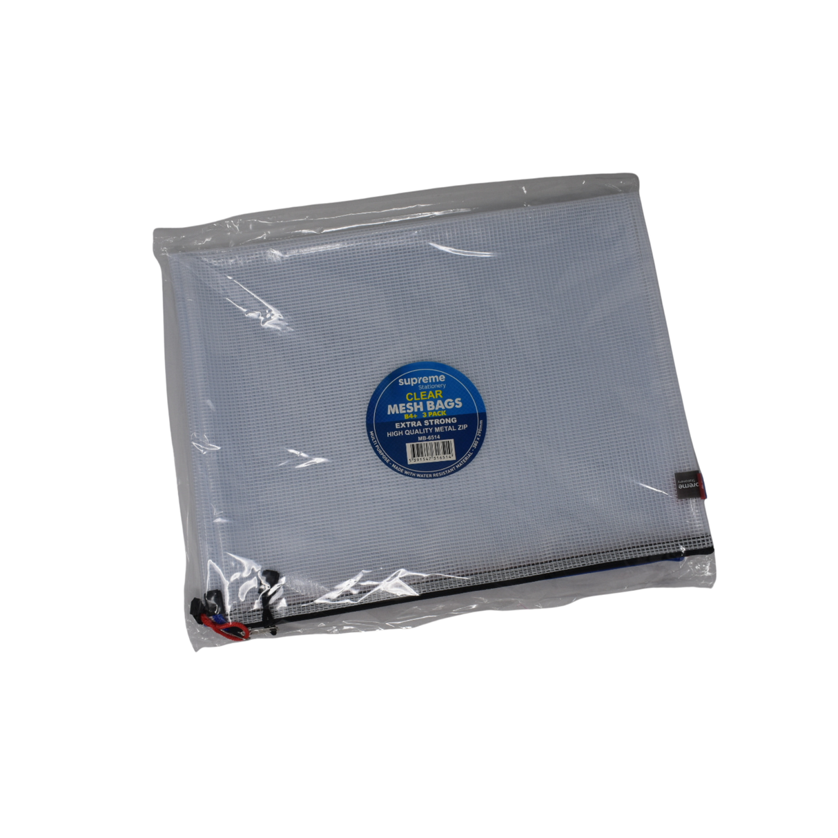 MESH BAG B4+ 3PK 50MIC CLEAR (MB-6514)