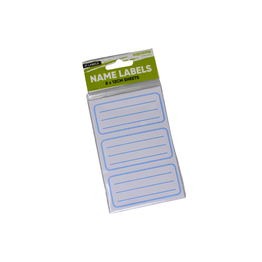 NAME LABELS 8X12CM SHEETS (LB-1243)
