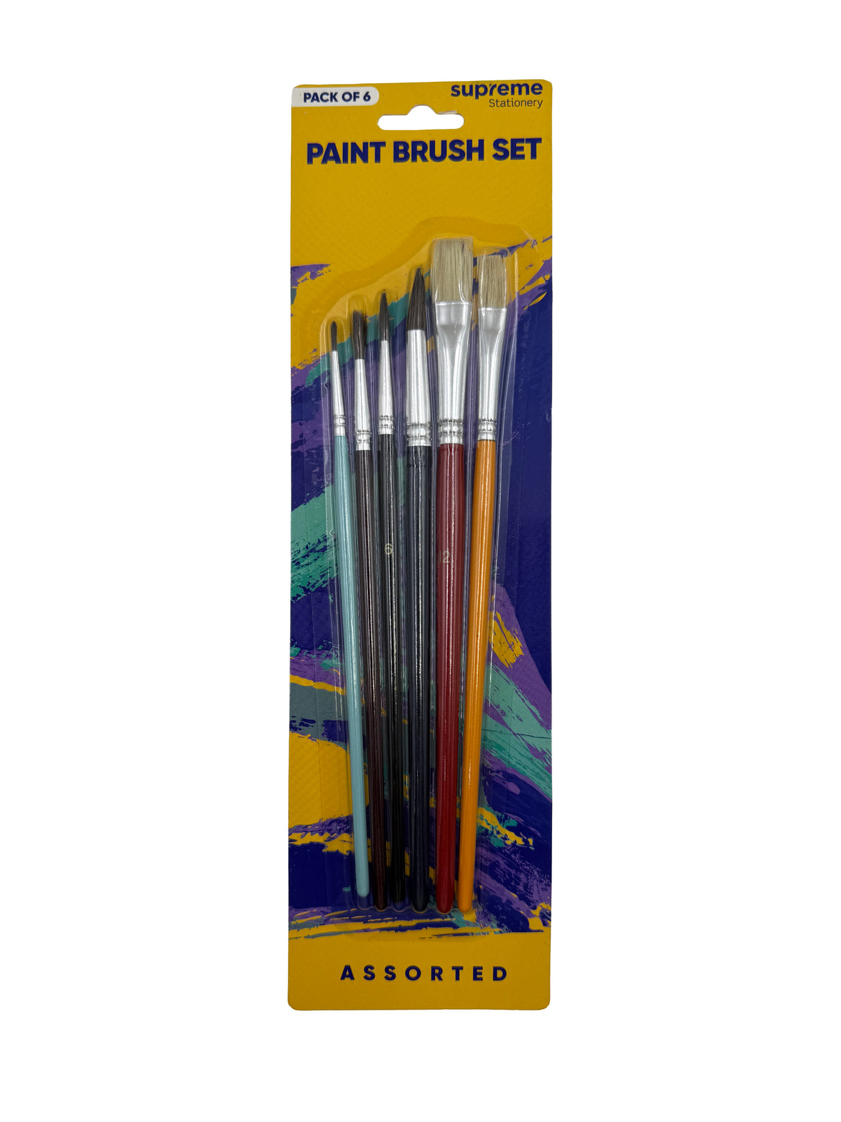 PAINT BRUSH SET 6 PIECE (PB-2455)