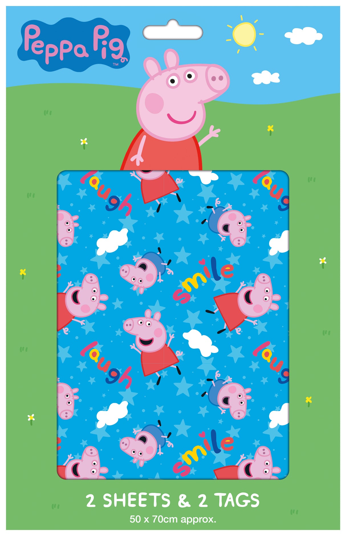 PEPPA PIG 2 SHEET 2 TAGS (PGW006)