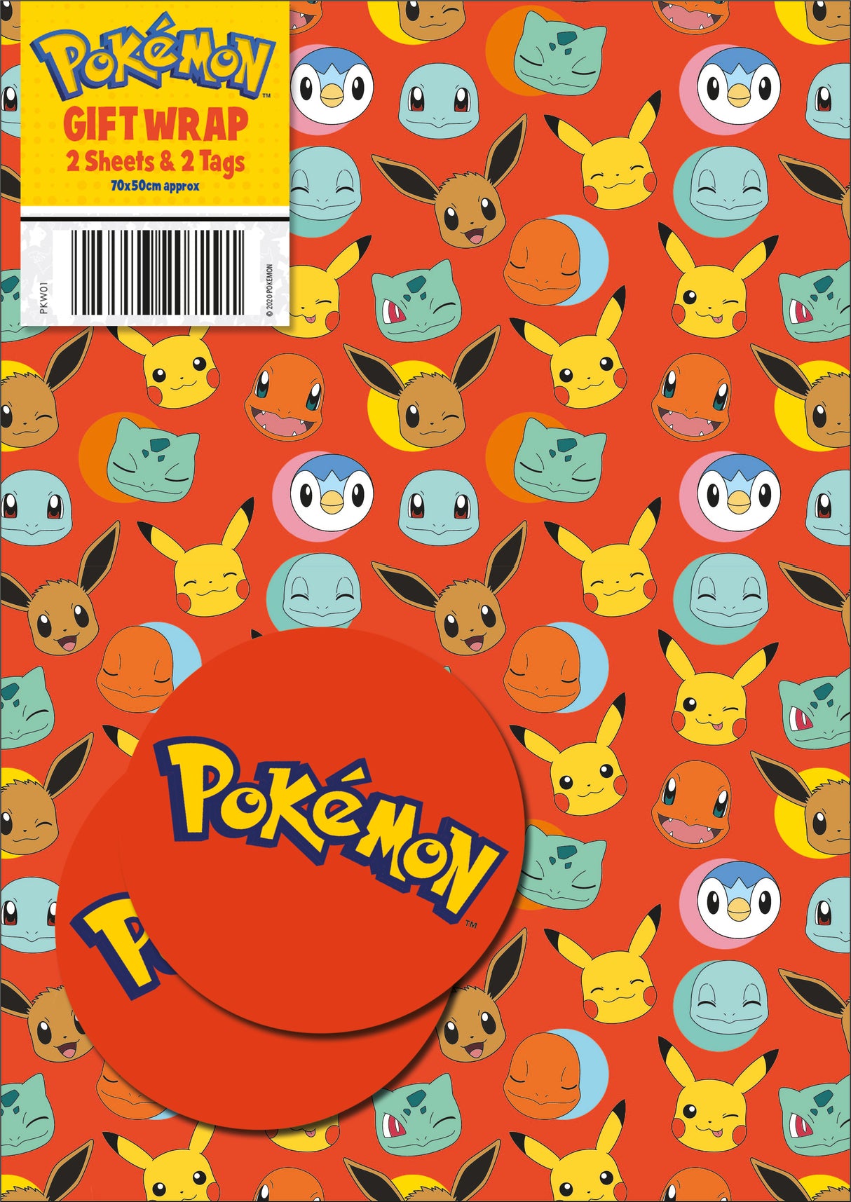 POKEMON 2 SHEET 2 TAGS (PKW01)