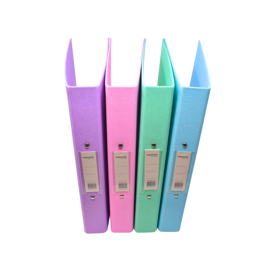 RINGBINDER A4 ASST LIGHT (RB-3415)