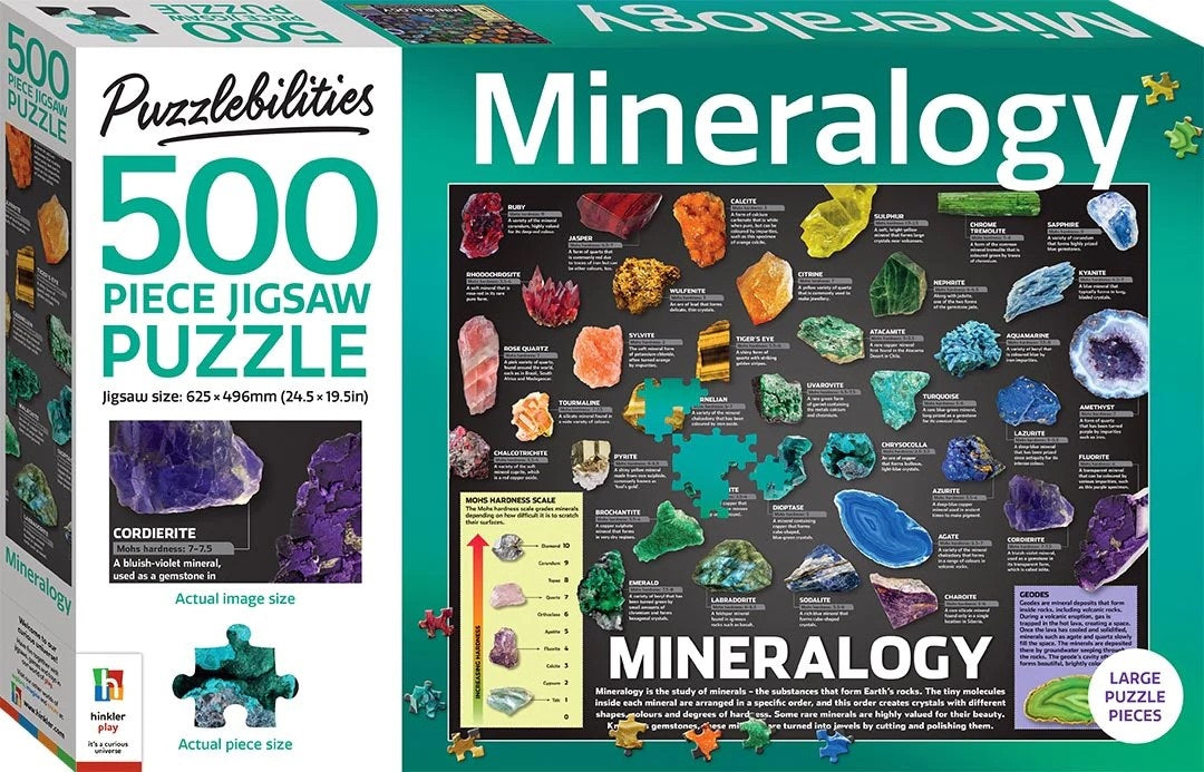 PB MINERALOGY 500 PC JIGSAW (CUL969)