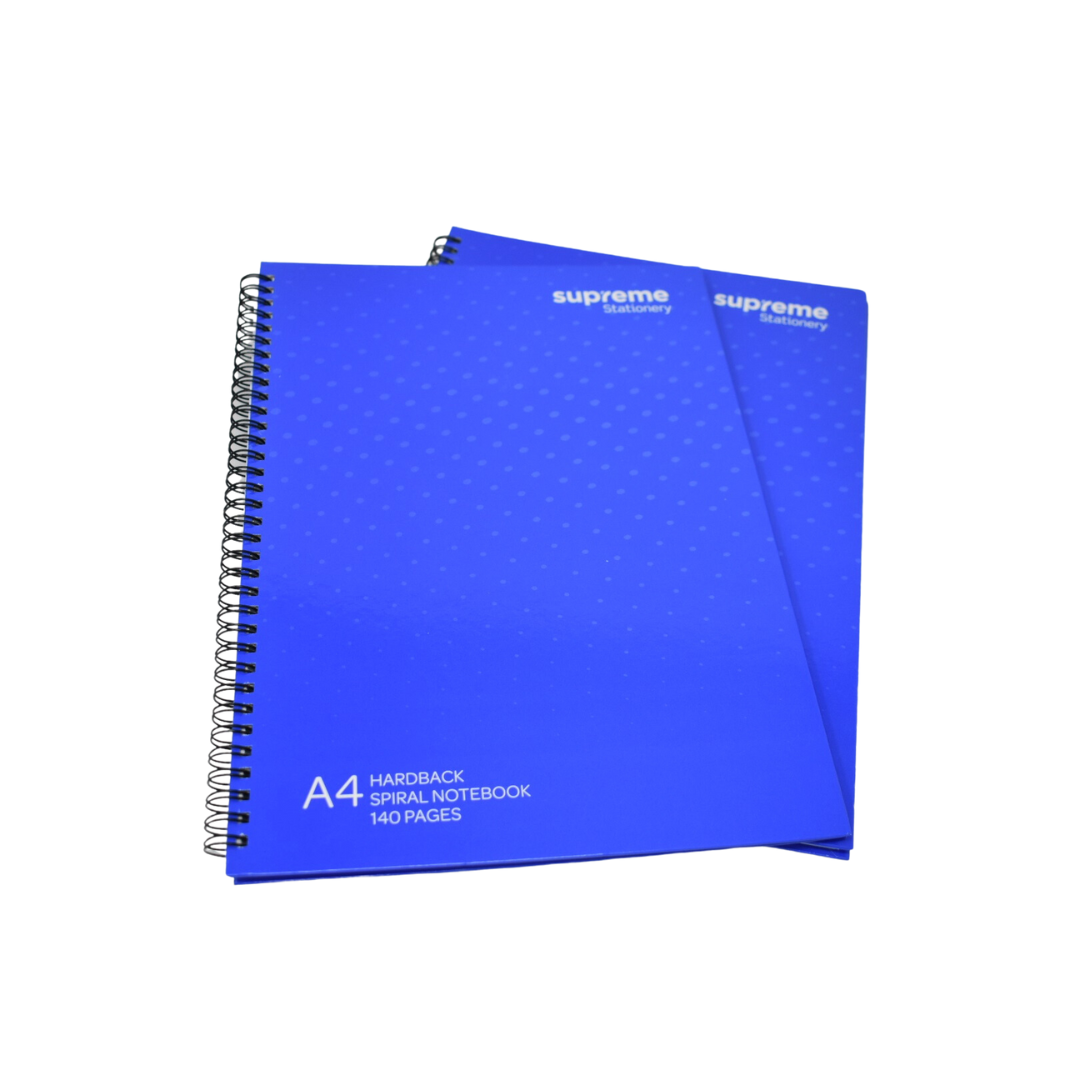 SPIRAL HARDBACK PAD A4 140PG (HS-8199)