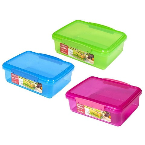 SISTEMA 2 LTR LUNCH BOX ASTD COL (31712)