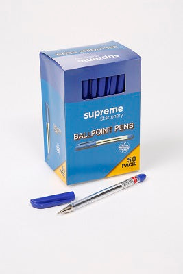 BALL POINT PENS BLUE BOX 50 (BL-0514)