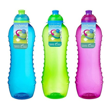 SISTEMA 620ML SQUEEZE WATER BOTTLE (795)