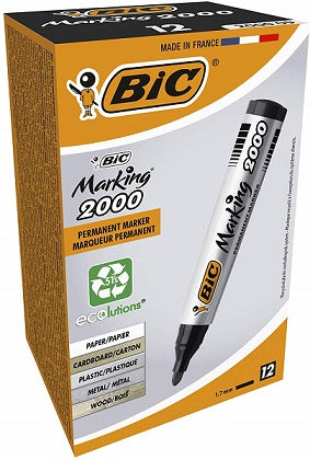 BIC 2000 PERM BLET TIP MKR BLK (8209153)