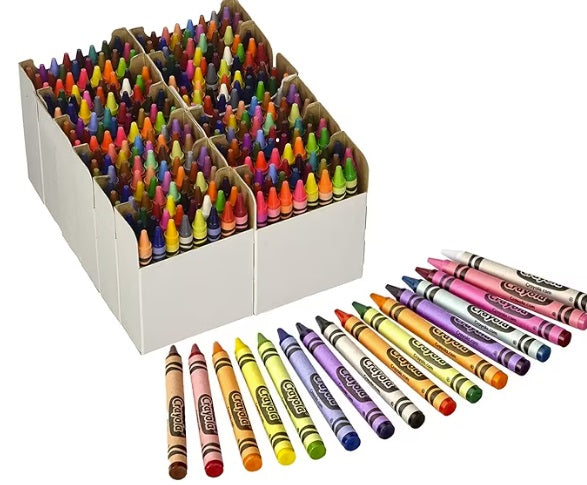 CRAYOLA 288 CRAYONS CLASSPACK (02-0244)
