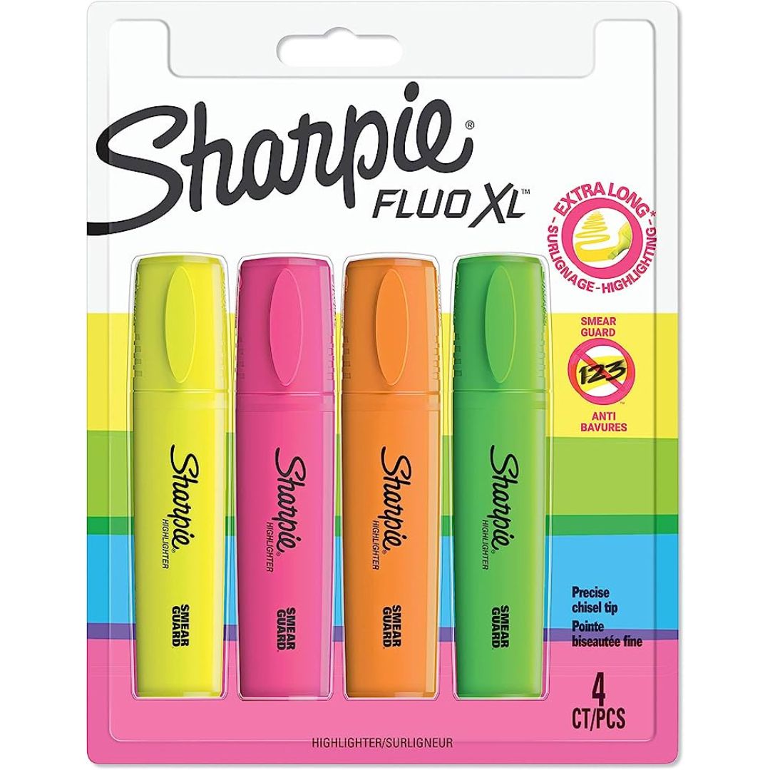 SHARPIE HL FLUO XL ASST HTUC (2190473)