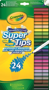 CRAYOLA SUPERTIPS 24PK (585057)