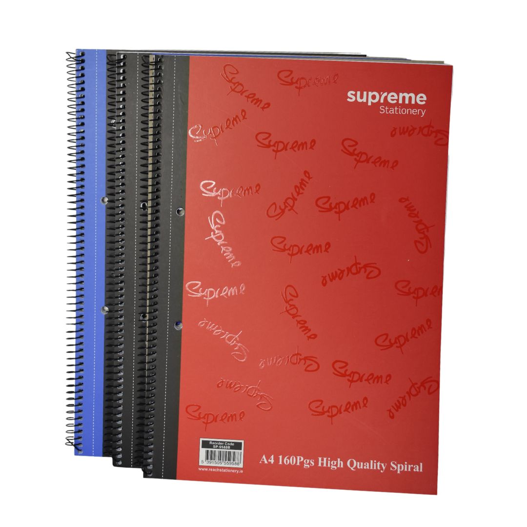 SPIRAL PAD DARK A4 160PG (SP-9588B-3)