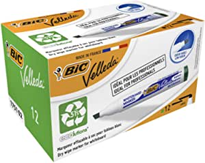 BIC VELLEDA CHISEL WB MARKER GN (904949)