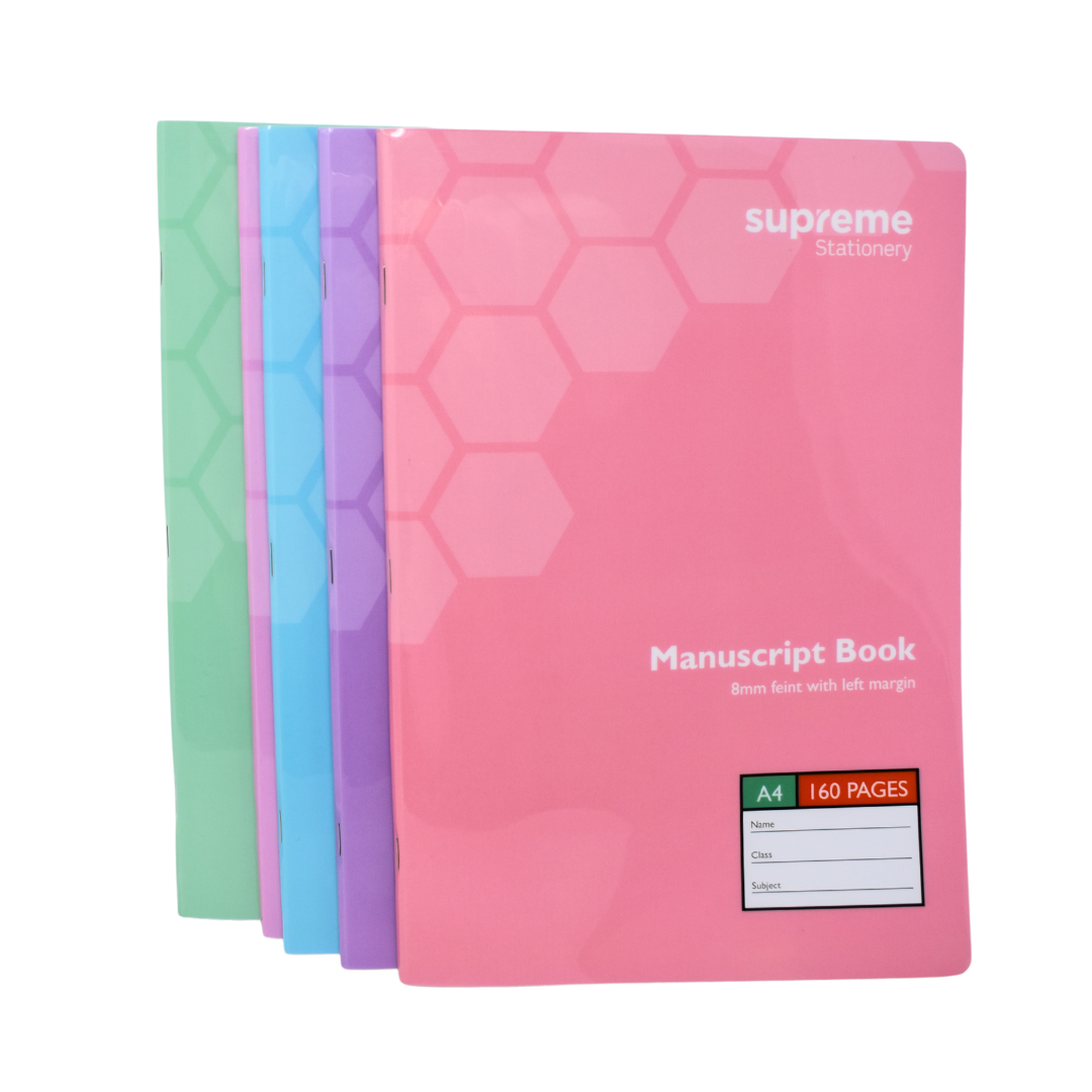 DURABLE MANUSCRIPT A4 160PG P(PP-3180PS)