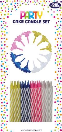 BIRTHDAY CANDLES MIXED (6846-CC-OB)