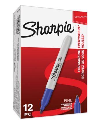SHARPIE PERM MARKERS BLUE (S0810950)