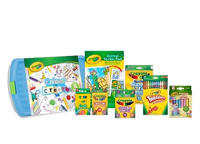 CRAYOLA COLOUR & CREATE MEGA TUB (11235)