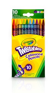 CRAYOLA TWISTABLE PENCILS 10PK (687415)
