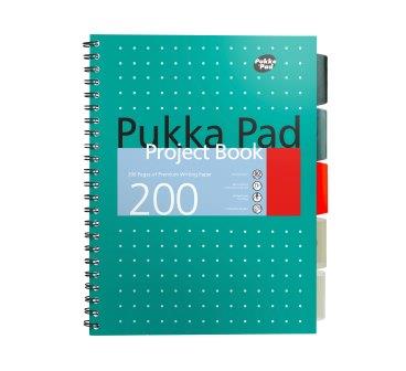PUKKA PROJECT PAD A4 METALLIC (8521-MET)