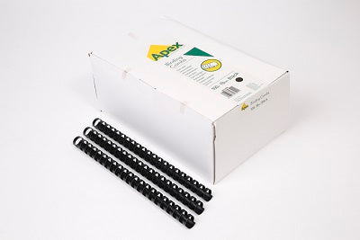 19MM PLASTIC BINDING COMB 100PK(6202501)