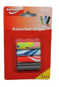 PENS GRIPS ASSORTED 4PK (GR-930)