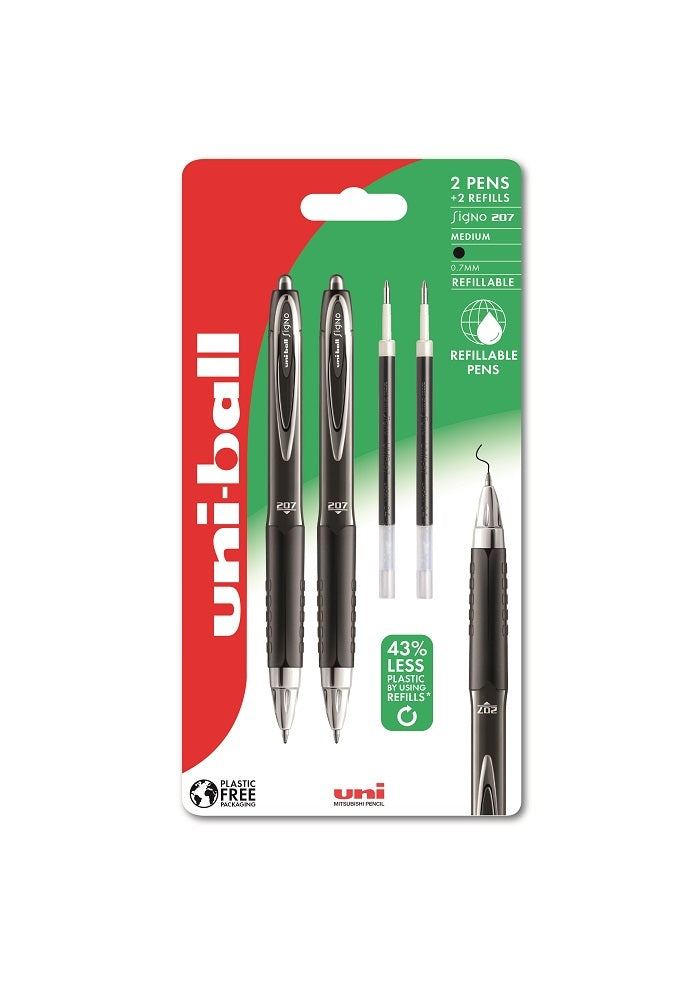 UNI-BALL SIGNO GEL UMN-207R BU BL2 (605)