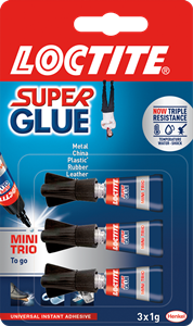 LOCTITE SUPER GLUE 1G 3PK (3055883)