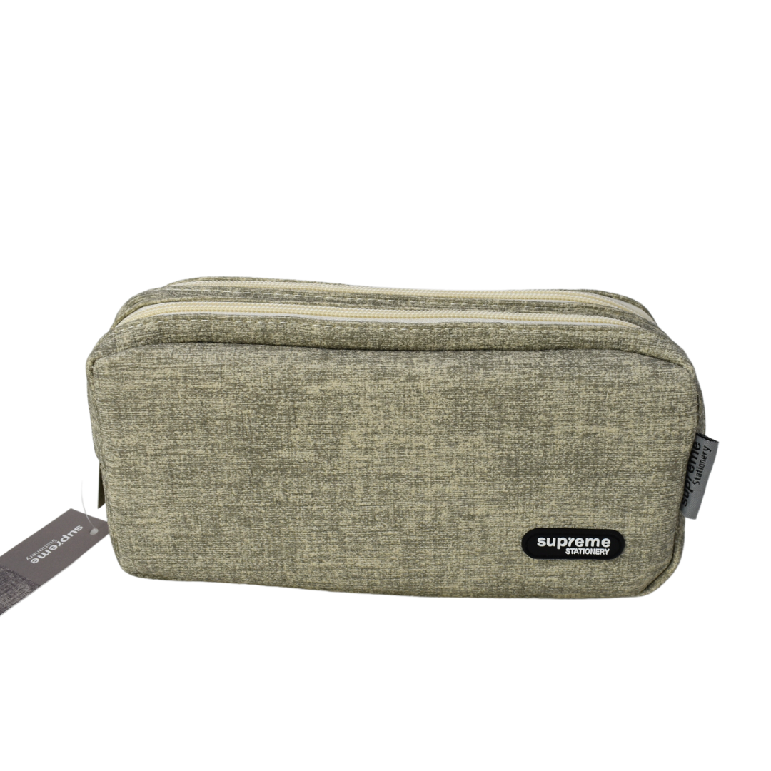 DOUBLE PENCIL CASE GREENISH (PC-0964)