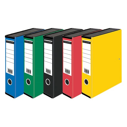 BOXFILE WITH CLIP FC CLRS 10 (31810DENT)