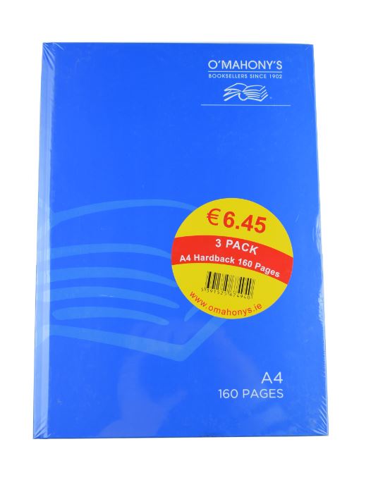 OMAHONYS HARDBACK A4 160PG (M-4933)