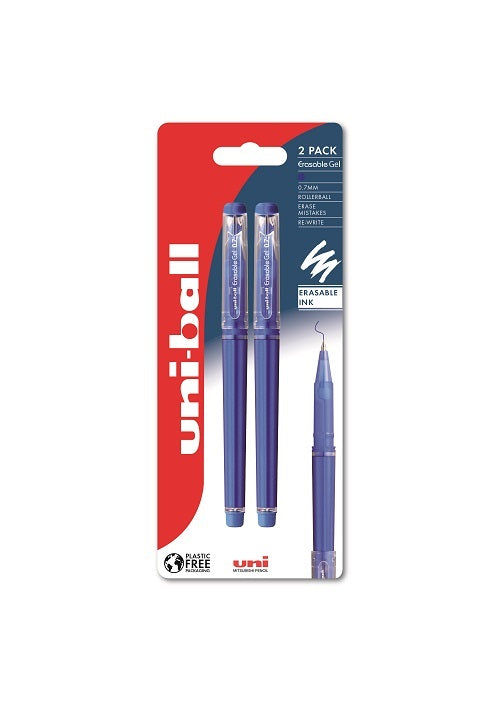 UNI-BALL ERASABLE GEL UF222 BU BL2 (210)