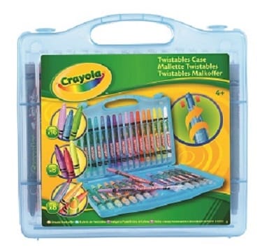 CRAYOLA 32 TWISTABLES HARD CASE (45563)