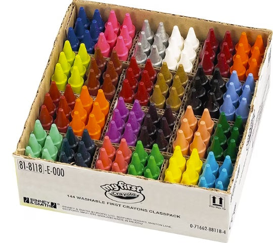 CRAYOLA 144 JUMBO CRN CLASSPACK (919660)