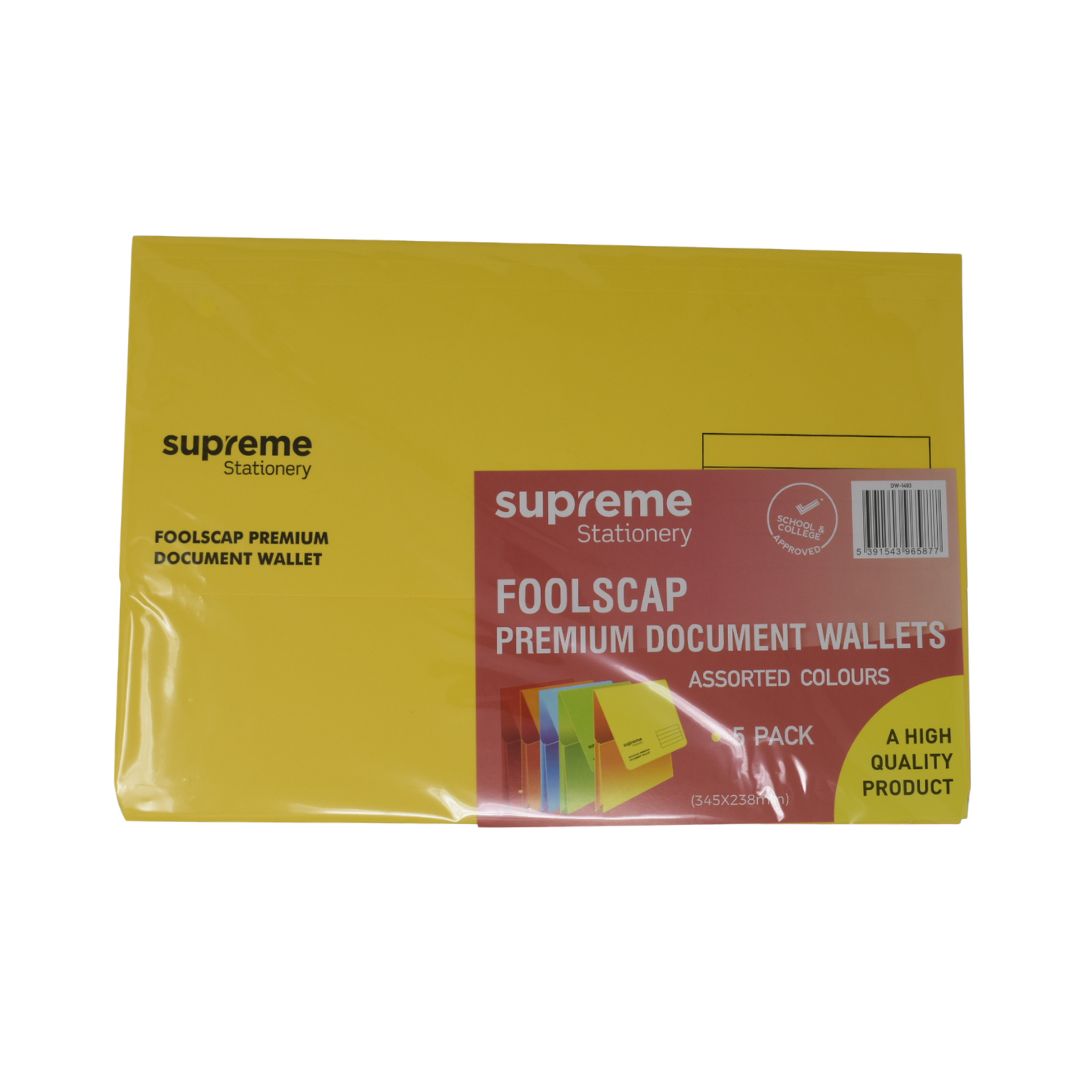 DOCUMENT WALLETS PREMIUM 5PK (DW-1493)