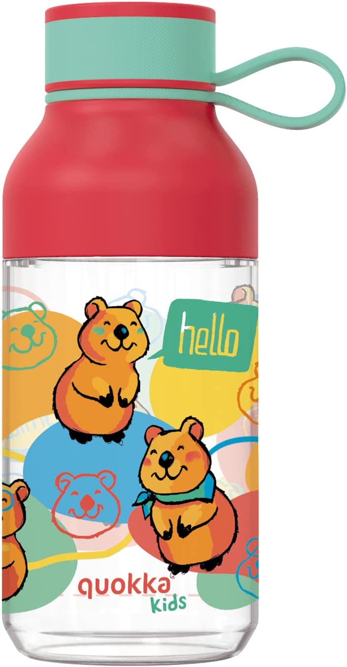 QUOKKA TRITAN BOTTLE HAPPY 430ML (40155)