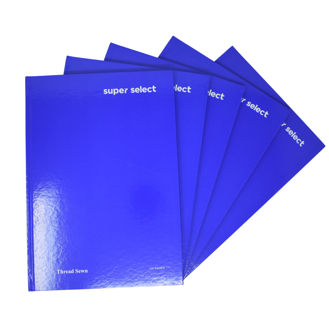 HARDBACK SS A4 160PG BLUE (PF-8770BL)